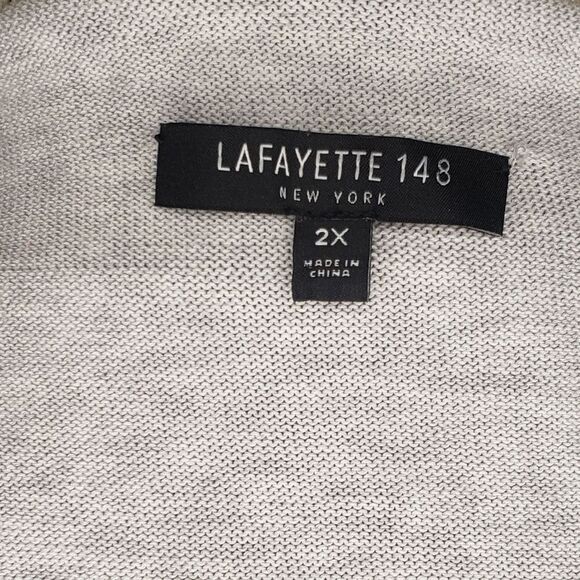 Lafayette 148 linen sequin top - Picture 7 of 8